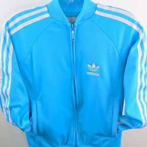 Vintage Adidas Europa Youth Track Jacket 3 Stripe